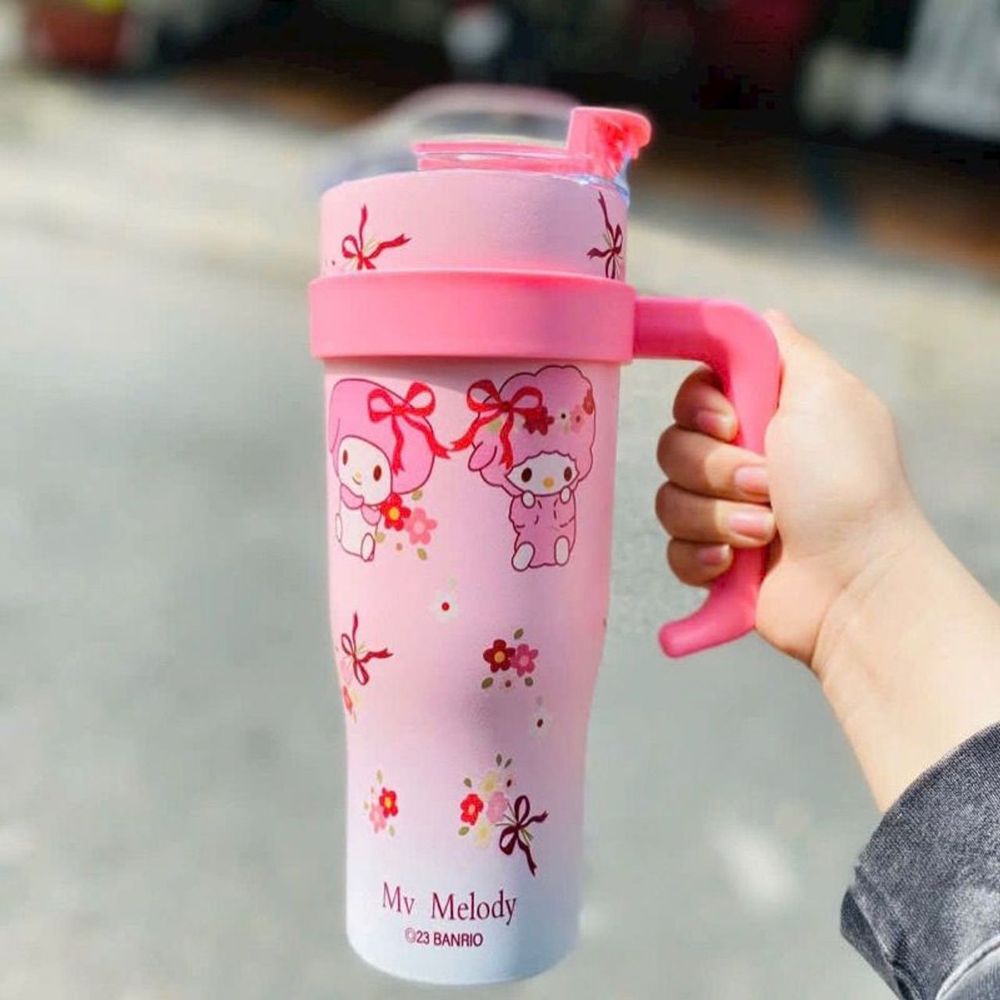 Cốc Giữ Nhiệt - Cốc Tay Cầm SANRIO 1200ml (THÙNG 50C)