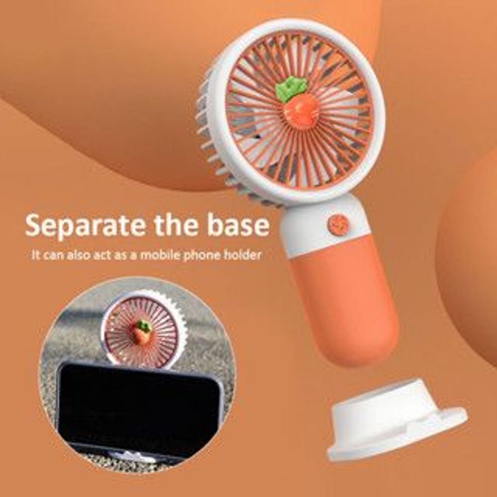 Quạt Tích Điện Hình Bông Hoa Dễ Thương Siêu Mạnh ( THÙNG 144C)