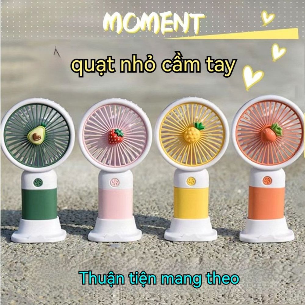 Quạt Tích Điện Hình Bông Hoa Dễ Thương Siêu Mạnh ( THÙNG 144C)