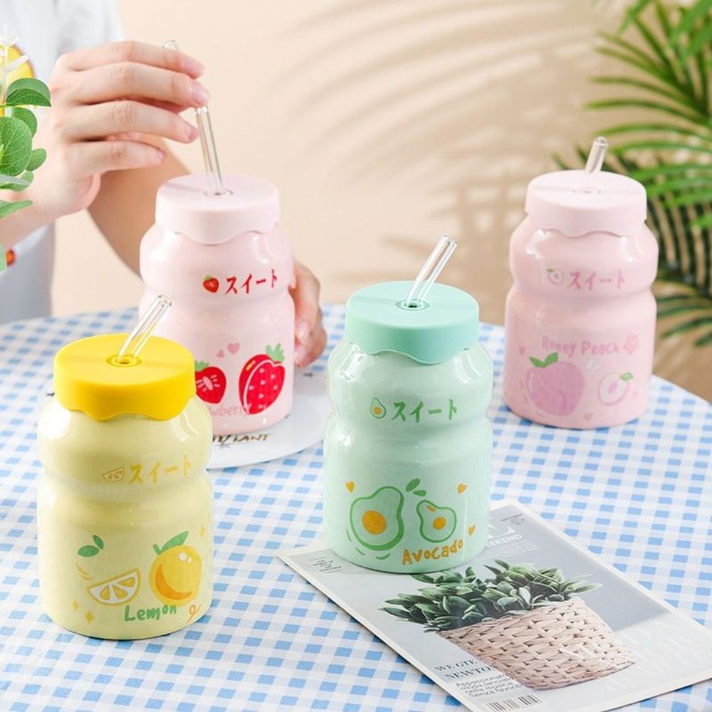 Cốc Sứ Hoa Quả 400ml TM (THÙNG 60C)