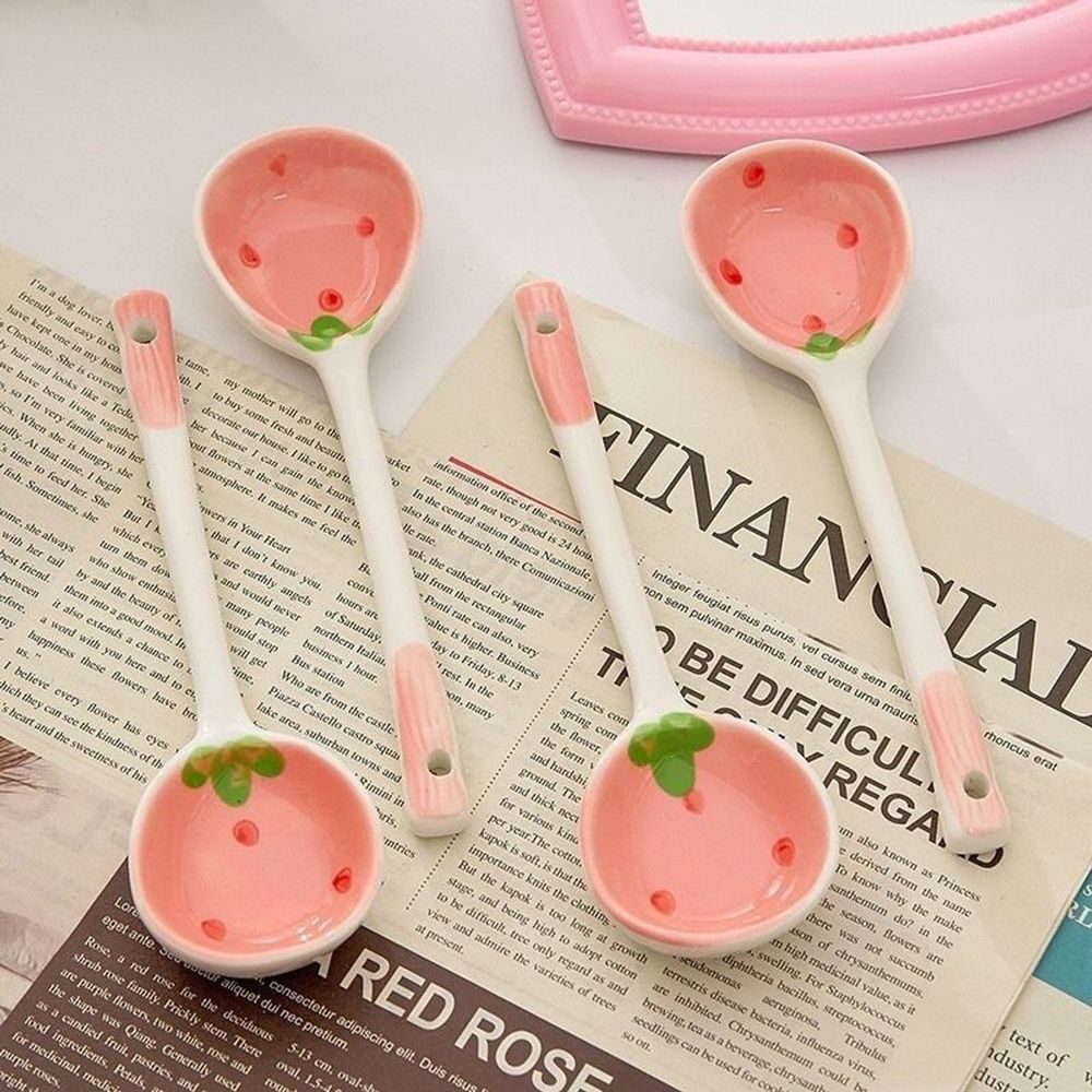 Sét Bát Sứ Trái Tim Kèm Thìa (THÙNG 60C)