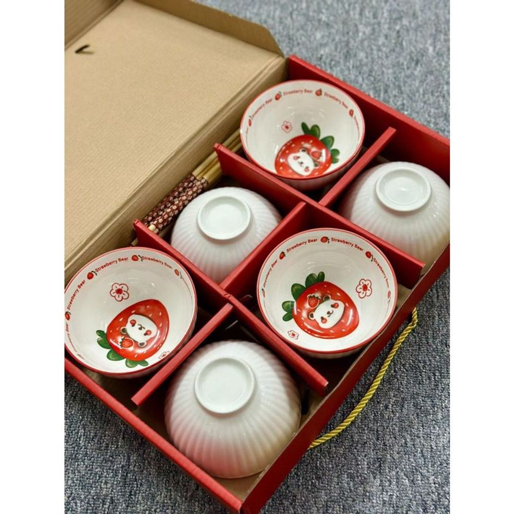 Bộ 6 bát cơm ,quà tặng sang trọng ,bộ 6 bát cao cấp