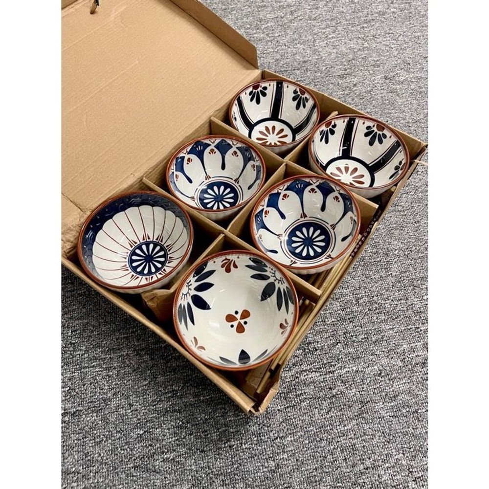 Bộ 6 bát cơm ,quà tặng sang trọng ,bộ 6 bát cao cấp