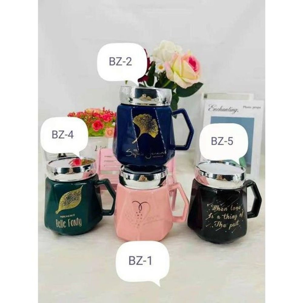 Ly Sứ ,Cốc Sứ Nắp Gương Mẫu Mới (THÙNG 75C)