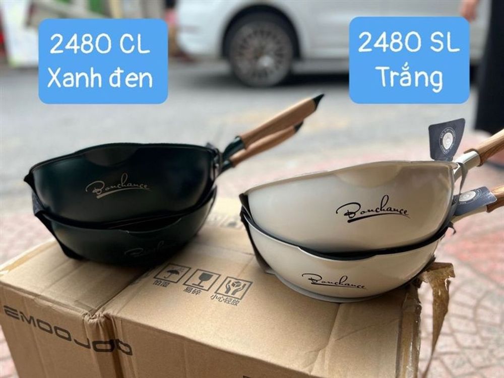 Chảo Sâu Lòng Cán Gỗ (THÙNG 10C)