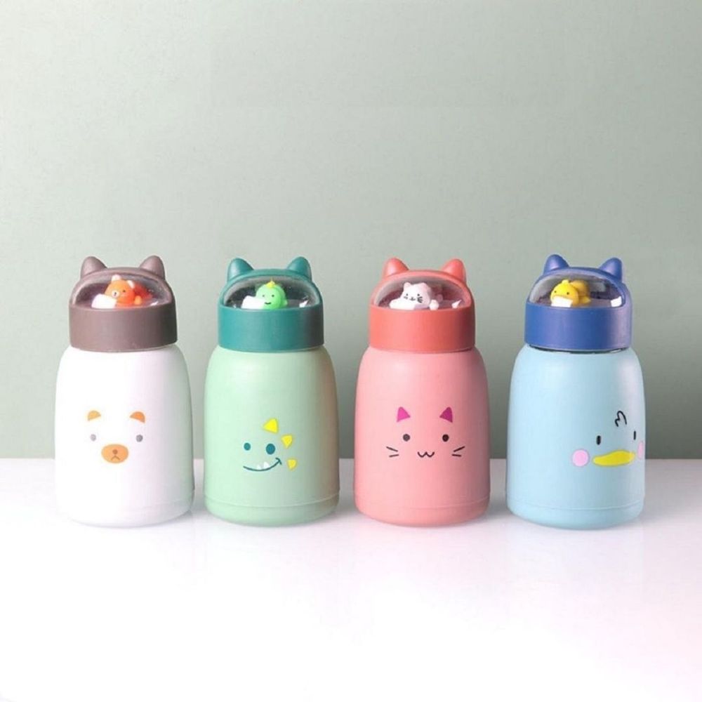 Bình Mèo Thủy Tinh Bọc Nhựa 360ml (THÙNG 80C)