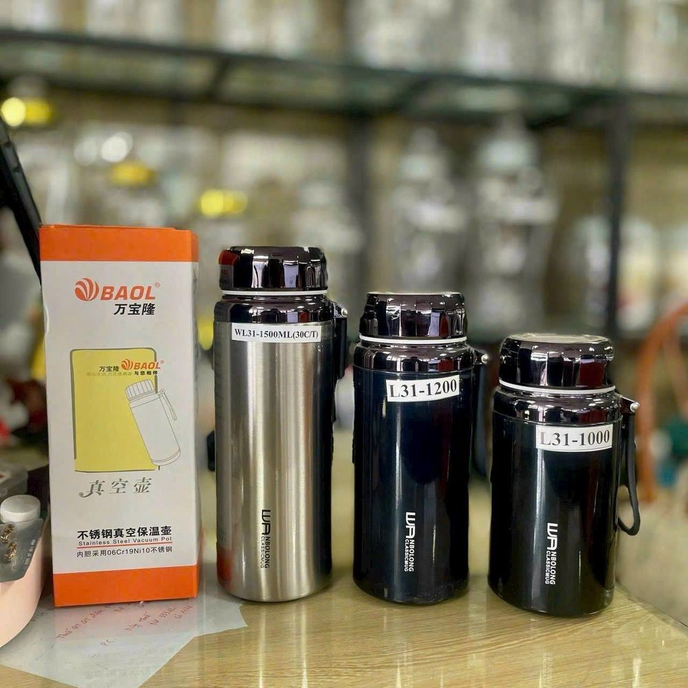 Bình giữ nhiệt WL31 INOX 304 Nắp Kim Cương