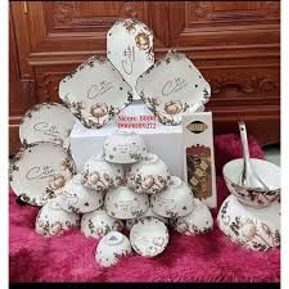 Đĩa Sứ 7 ảo Hoa 022 (THÙNG 60C)