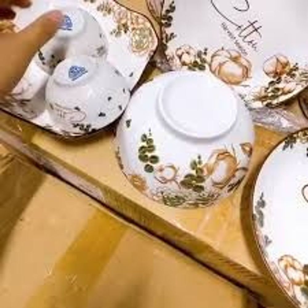 Đĩa Sứ 7 ảo Hoa 022 (THÙNG 60C)