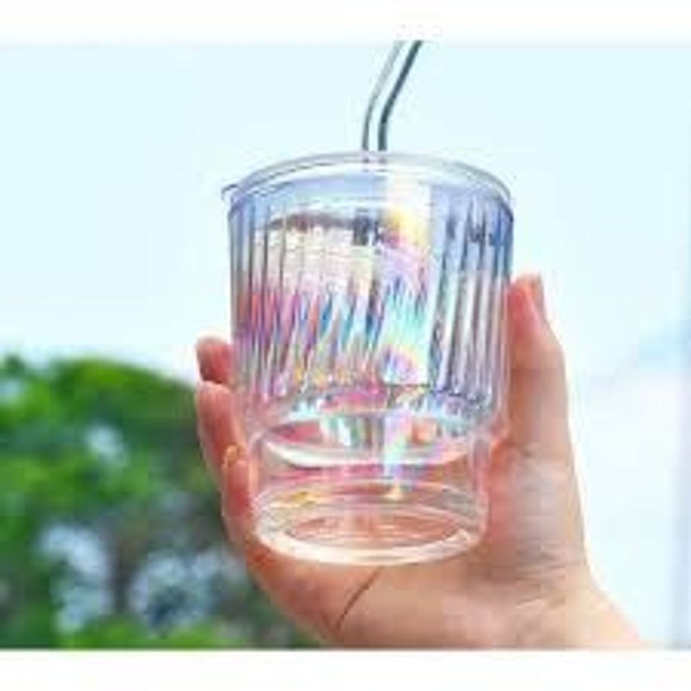 Cốc Thủy Tinh Sắc Màu CC