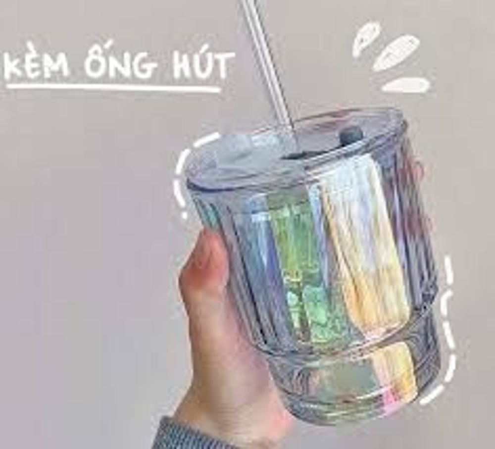 Cốc Thủy Tinh Sắc Màu CC