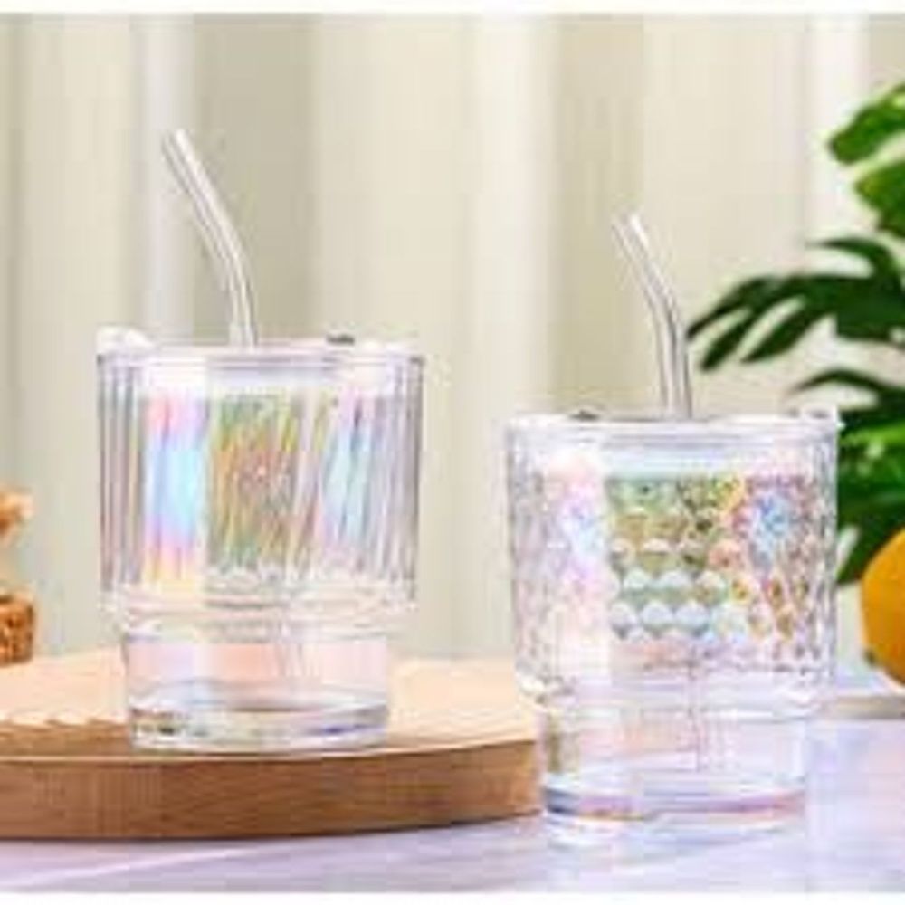 Cốc Thủy Tinh Sắc Màu CC