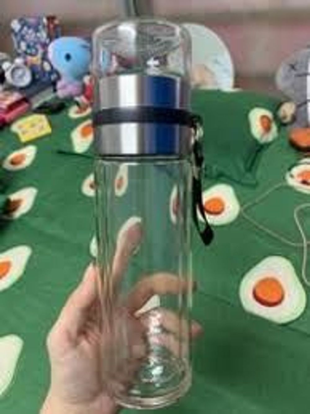 Bình Pha Trà Thủy Tinh 2 Lớp Sang Trọng và Tiện Lợi cho Dân Văn Phòng