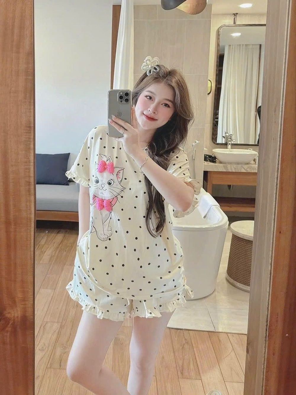 ￼Bộ Đồ Bầu,Set Bầu Cho Mẹ , đồ bộ mặc nhà Chất Mềm Mịn 50-70kg