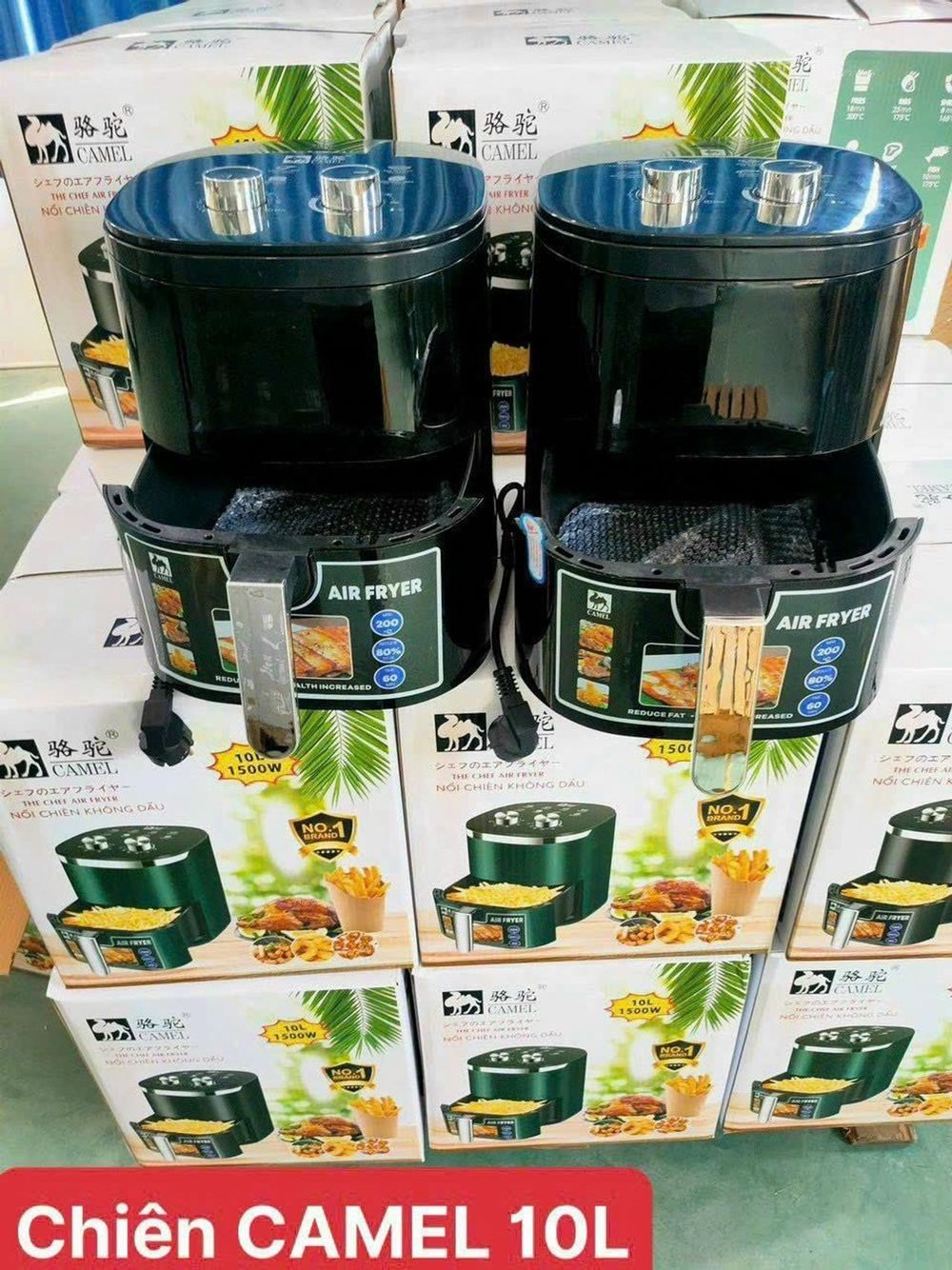 Nồi chiên không dầu CAMEL 10l