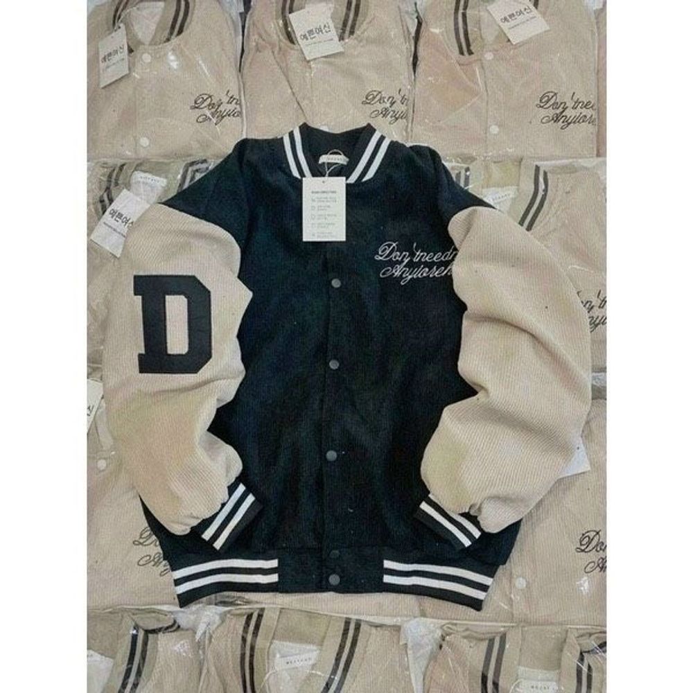 Áo khoác nhung logo thêu ,chất nhung 2 lớp lót dù freesize dưới 70kg