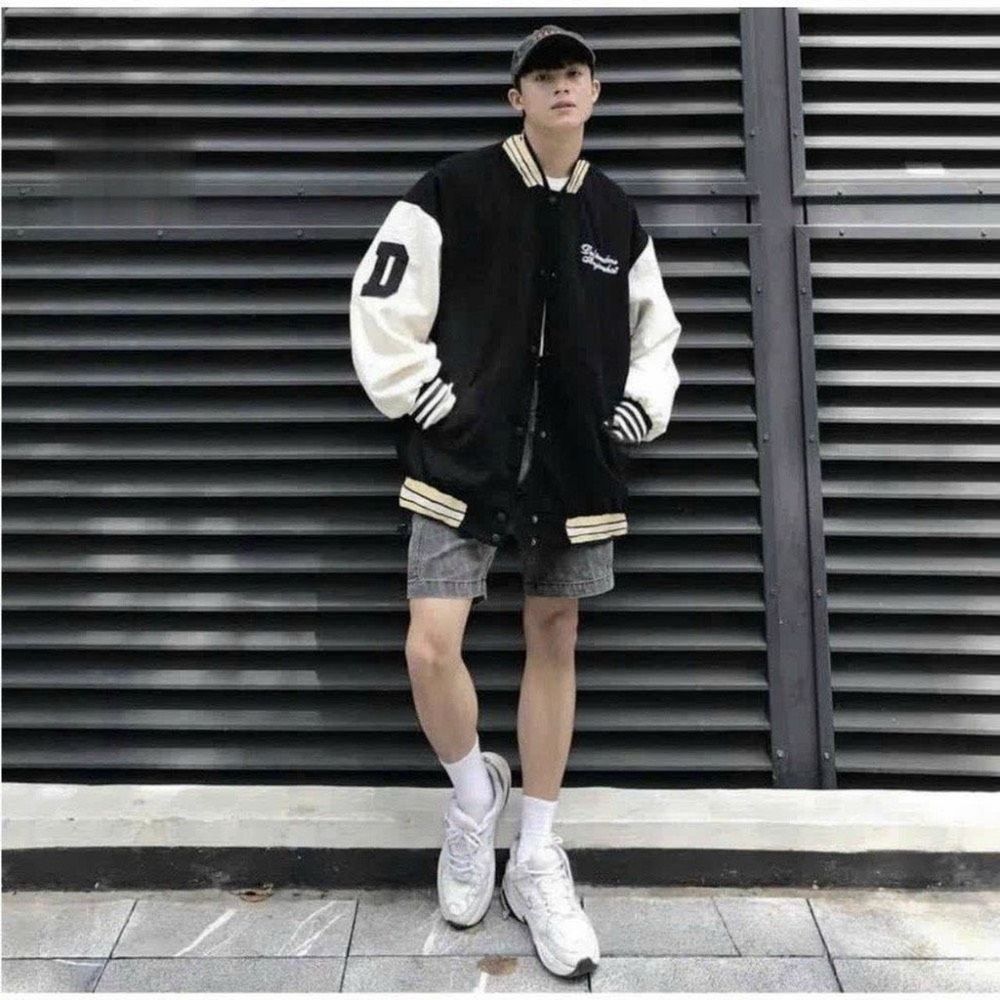 Áo khoác nhung logo thêu ,chất nhung 2 lớp lót dù freesize dưới 70kg