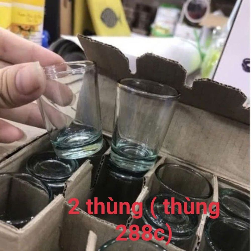 Ly Đựng Rượu Mắt Trâu, Chén Rượu Thủy Tinh Cực Rẻ
