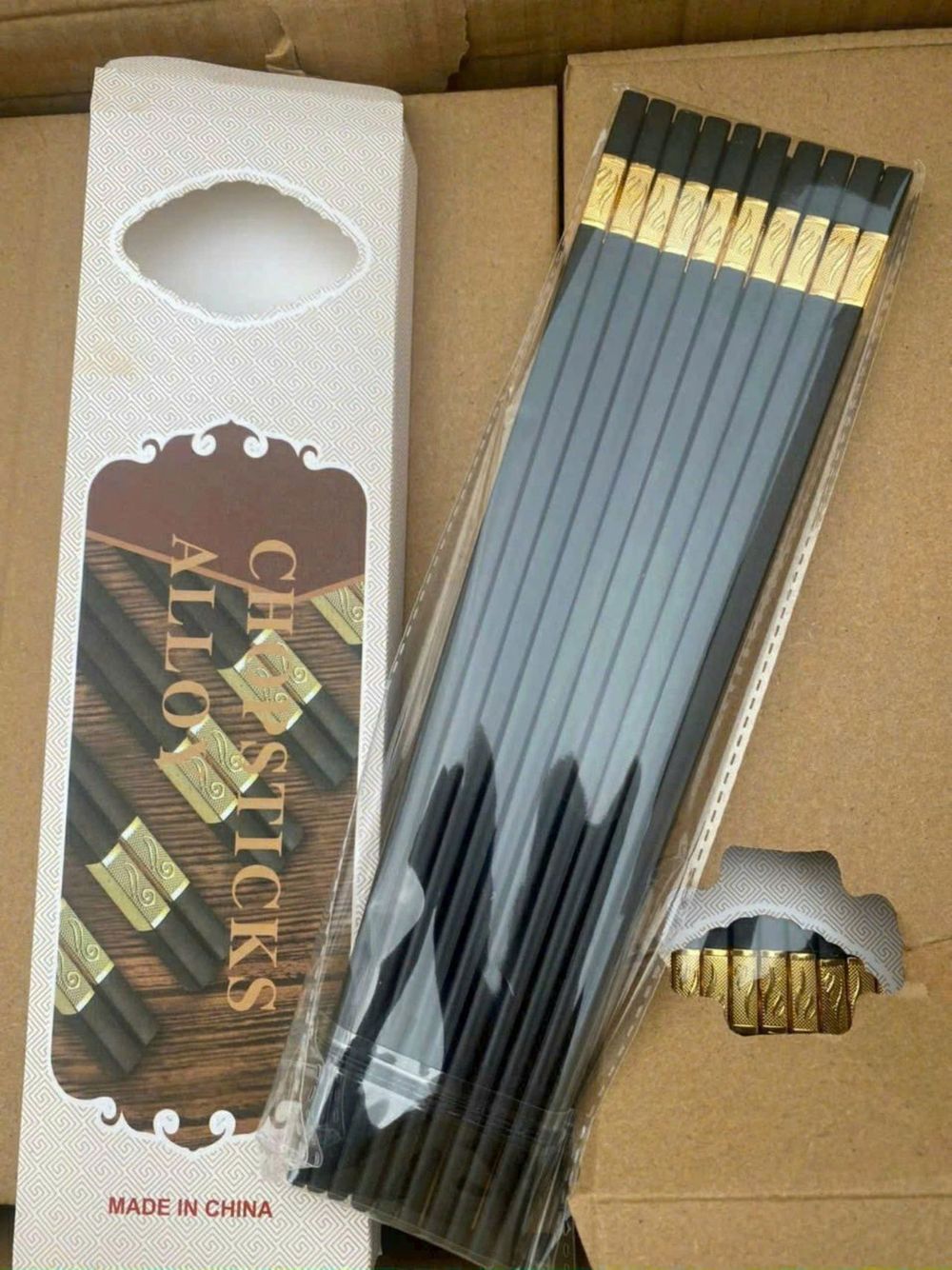 Đũa nhựa cao cấp Korea phong cách Hàn Quốc sang trọng, đảm bảo vệ sinh an toàn thực phẩm : 24cm