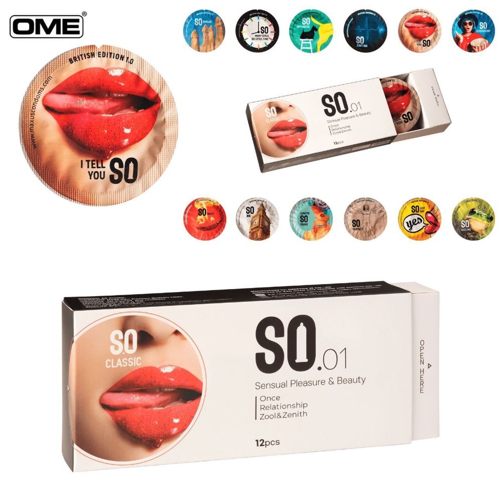 Bao cao su SO CLASSIC size 52mm ôm sát, hương vani 12 cái/ hộp