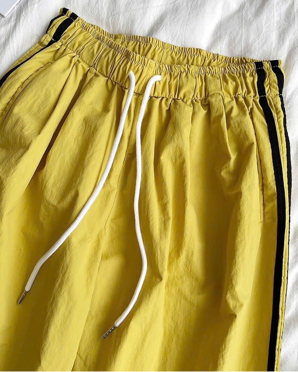 QUẦN ỐNG rộng , Form dưới 65kg Chất vải : dù nhăn