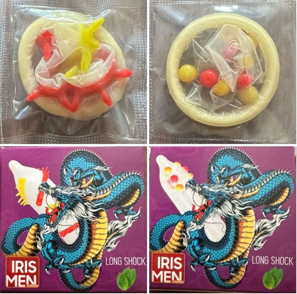 Bao Cao Su 9 Bi Gai Iris Men hộp 2 cái