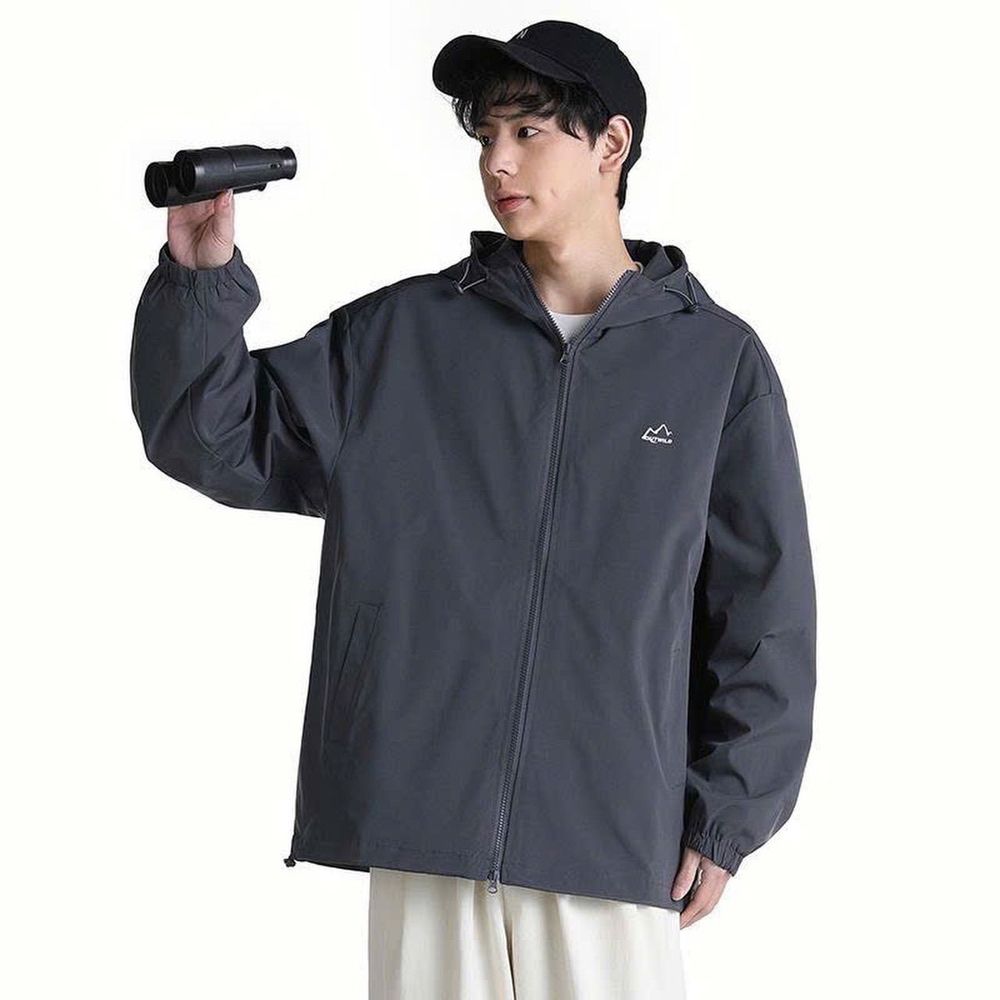 Áo khoác dù in OUTWILD unisex