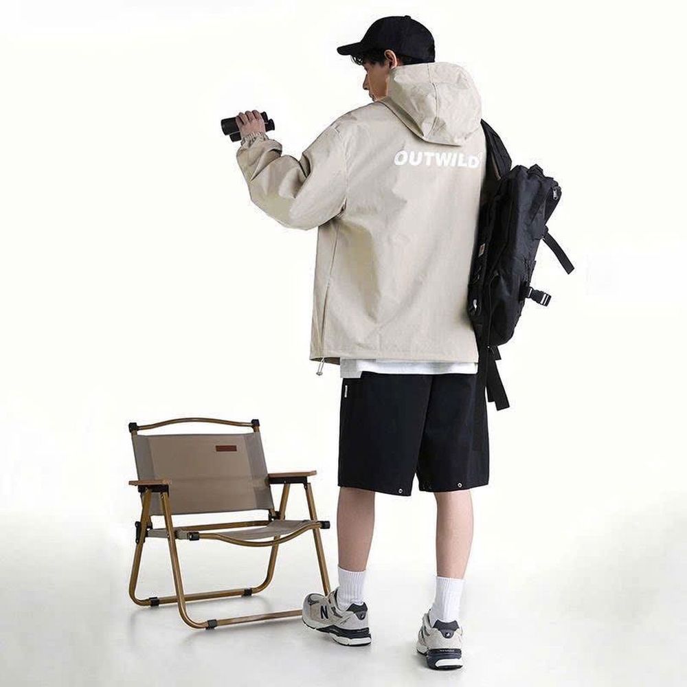 Áo khoác dù in OUTWILD unisex