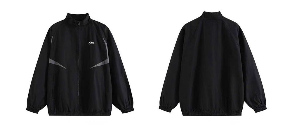 Áo khoác dù 2 lớp in chữ REOCHA phong cách