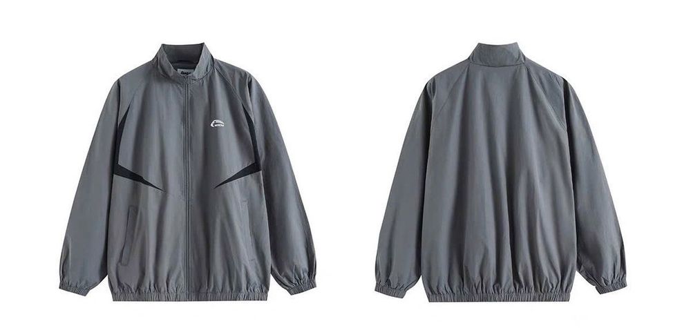 Áo khoác dù 2 lớp in chữ REOCHA phong cách