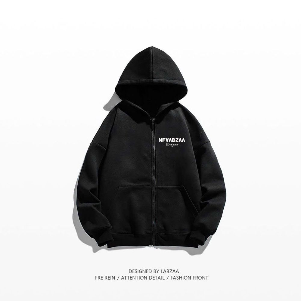 Áo khoác in NFVABZAA , chất nỉ mềm mịn .