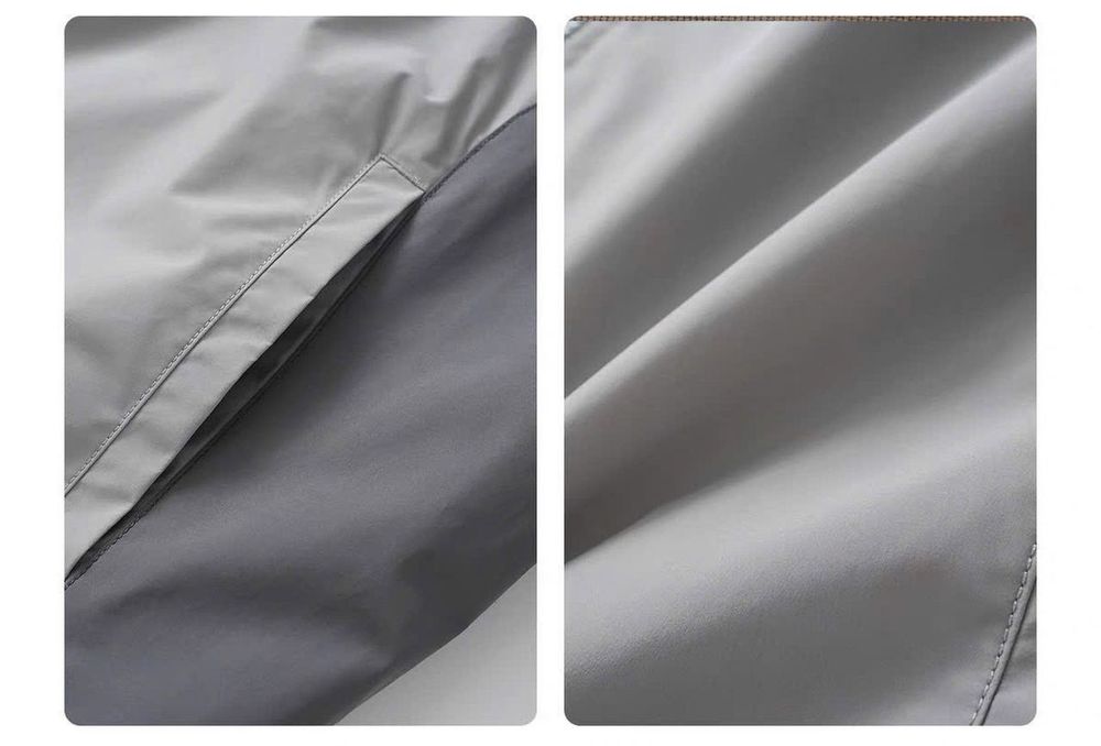 Áo khoác dù in chữ REDCHA form rộng, có túi trong