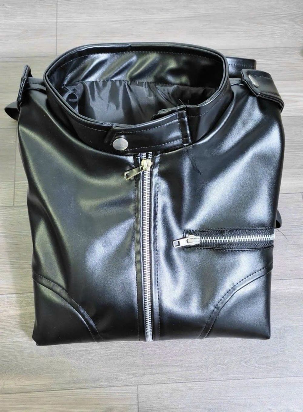 Áo khoác da simili thời trang nam thu đông