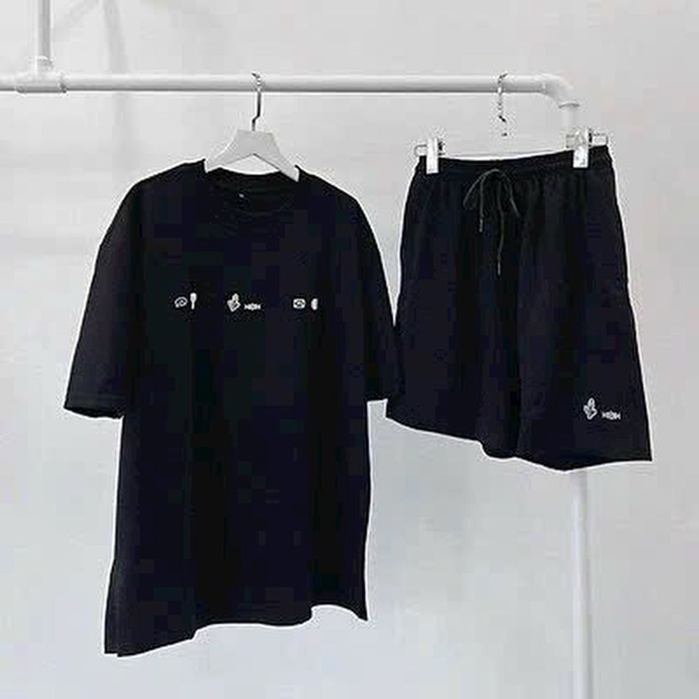 ￼Set Đồ Bộ Áo Thun + quần short thun iCON Form Unisex