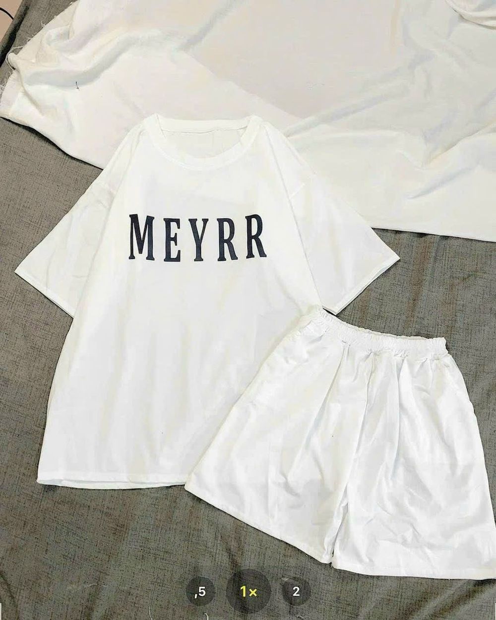 ￼Set Bộ MEYRR 3 MÀU Form Rộng Unisex - Đồ Bộ Mặc Nhà Tay Lỡ freesize Nam Nữ Đều Mặc Được