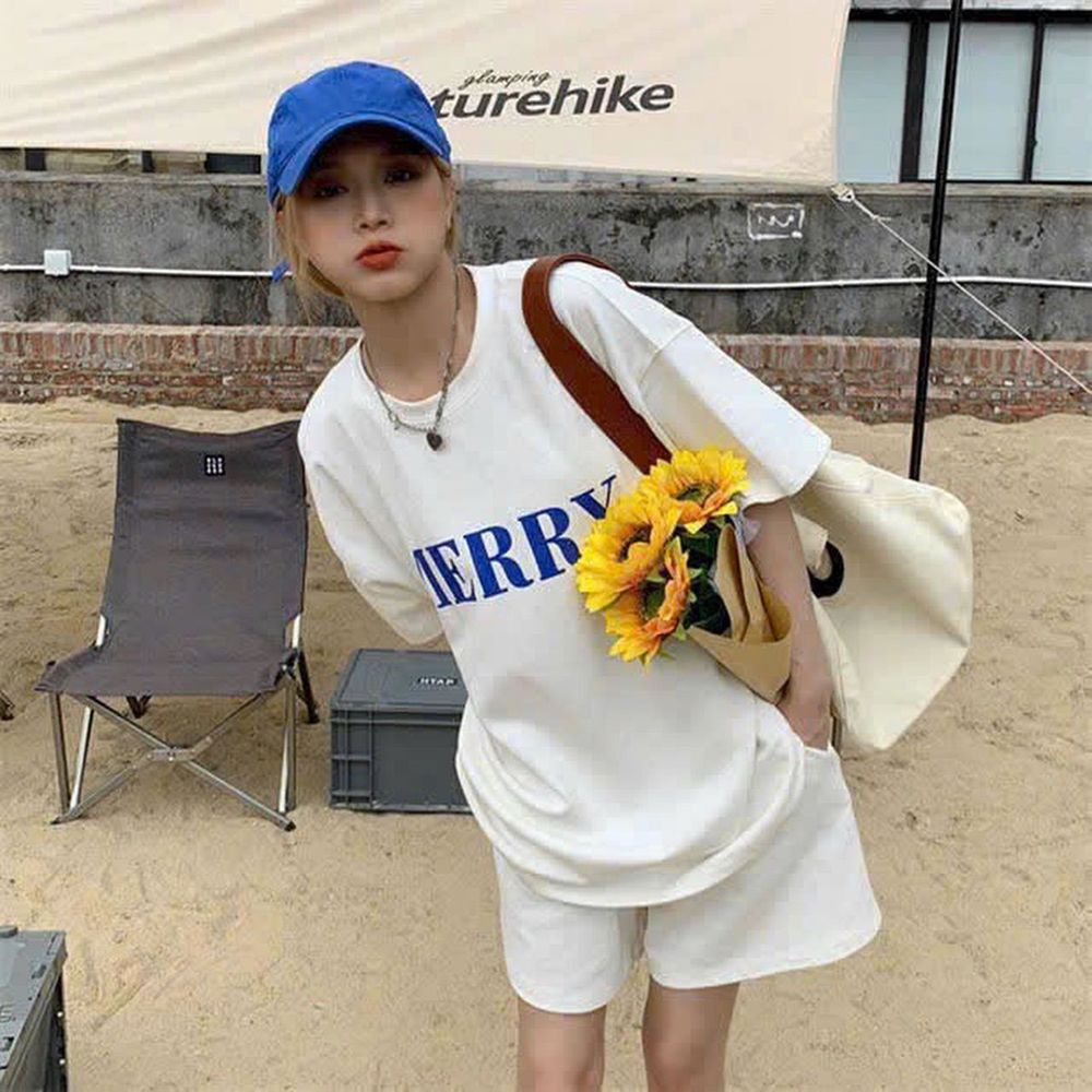 ￼Set Bộ MEYRR 3 MÀU Form Rộng Unisex - Đồ Bộ Mặc Nhà Tay Lỡ freesize Nam Nữ Đều Mặc Được