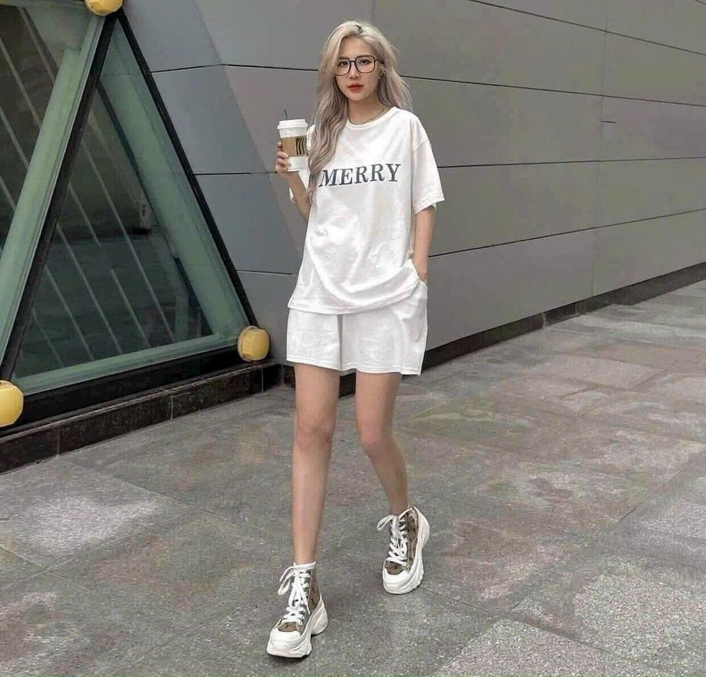 ￼Set Bộ MEYRR 3 MÀU Form Rộng Unisex - Đồ Bộ Mặc Nhà Tay Lỡ freesize Nam Nữ Đều Mặc Được