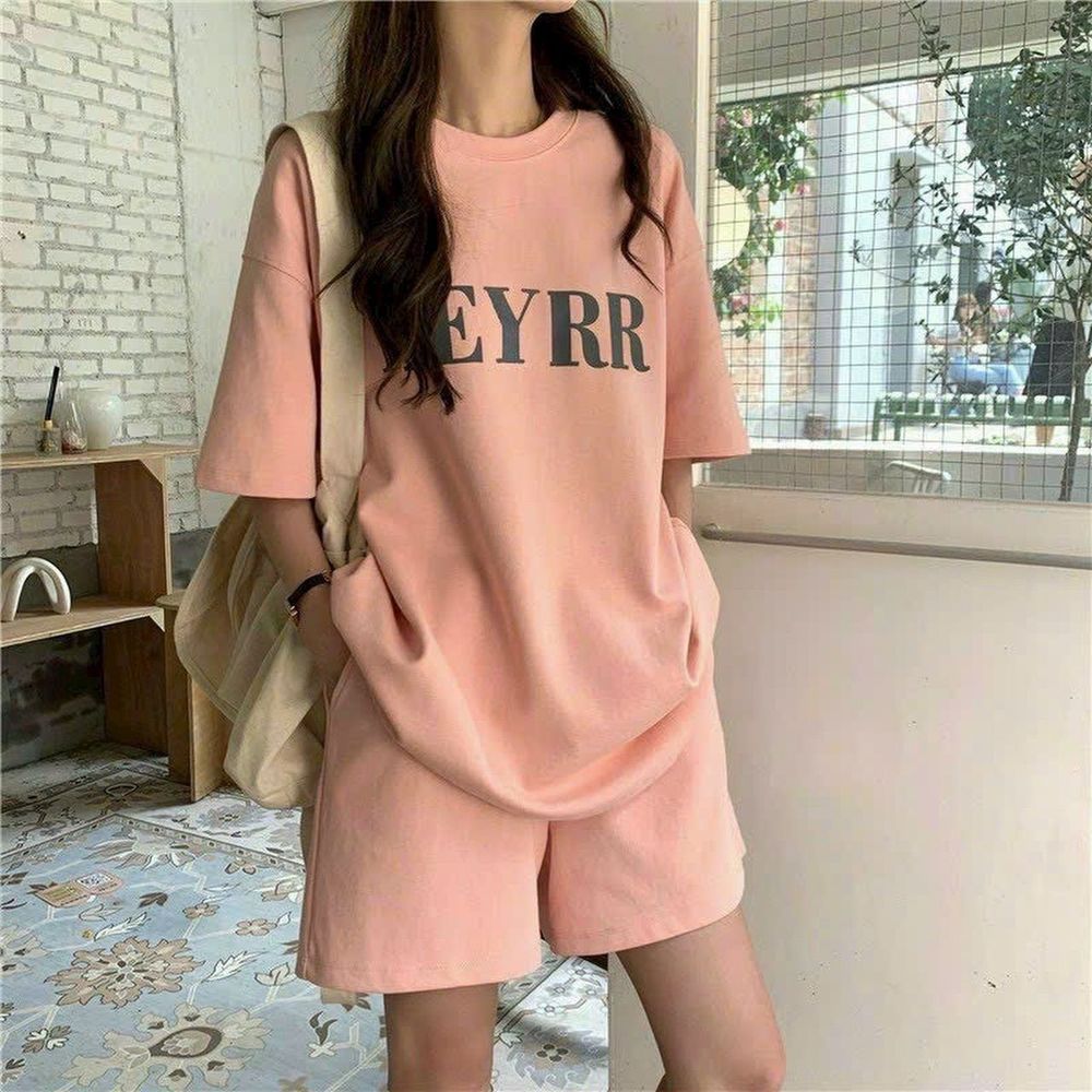 ￼Set Bộ MEYRR 3 MÀU Form Rộng Unisex - Đồ Bộ Mặc Nhà Tay Lỡ freesize Nam Nữ Đều Mặc Được