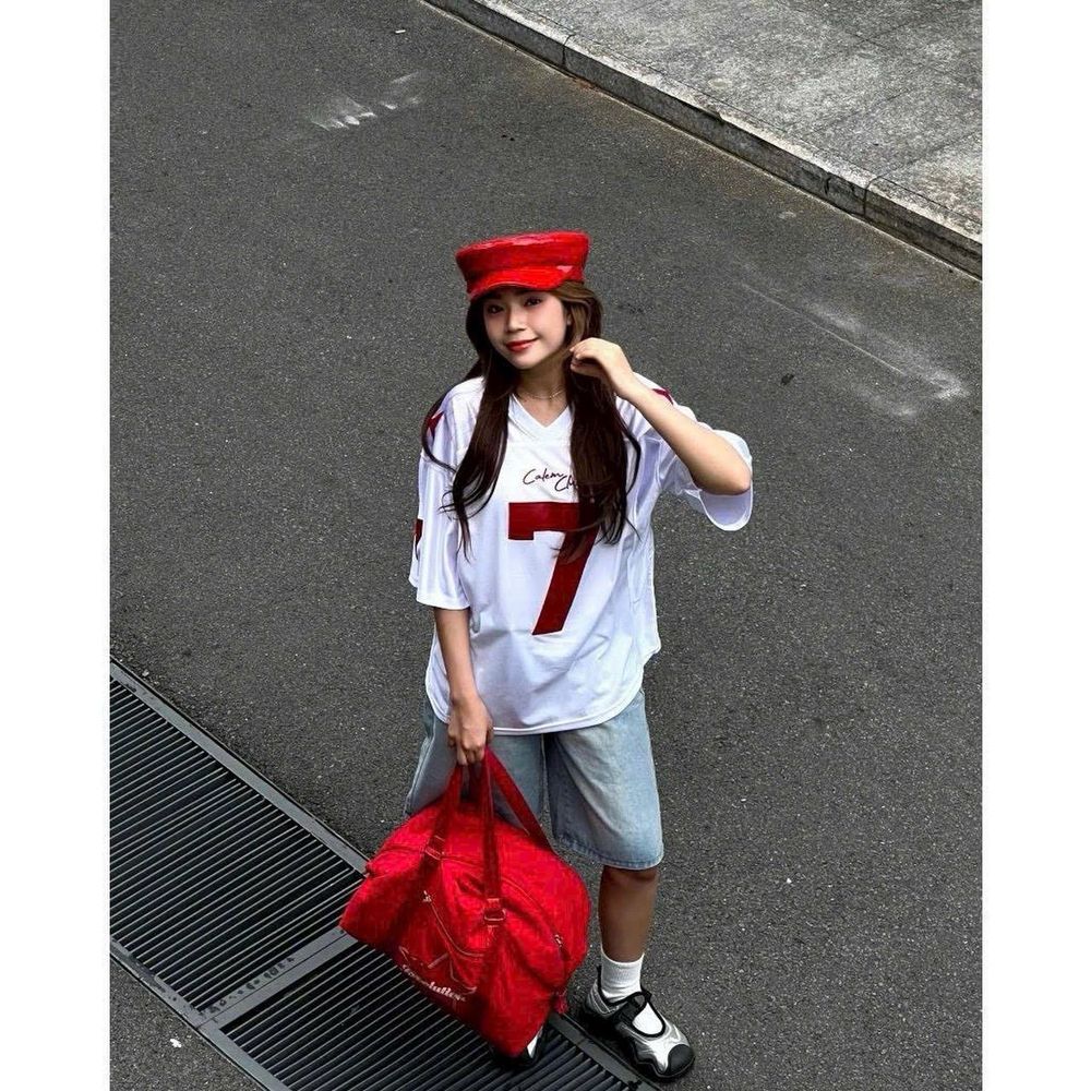 Áo thun bóng đá số 7 EMBROIDER SEVEN Cotton 100% - Áo phông giá rẻ thể thao form unisex mặc siêu đẹp siêu mát
