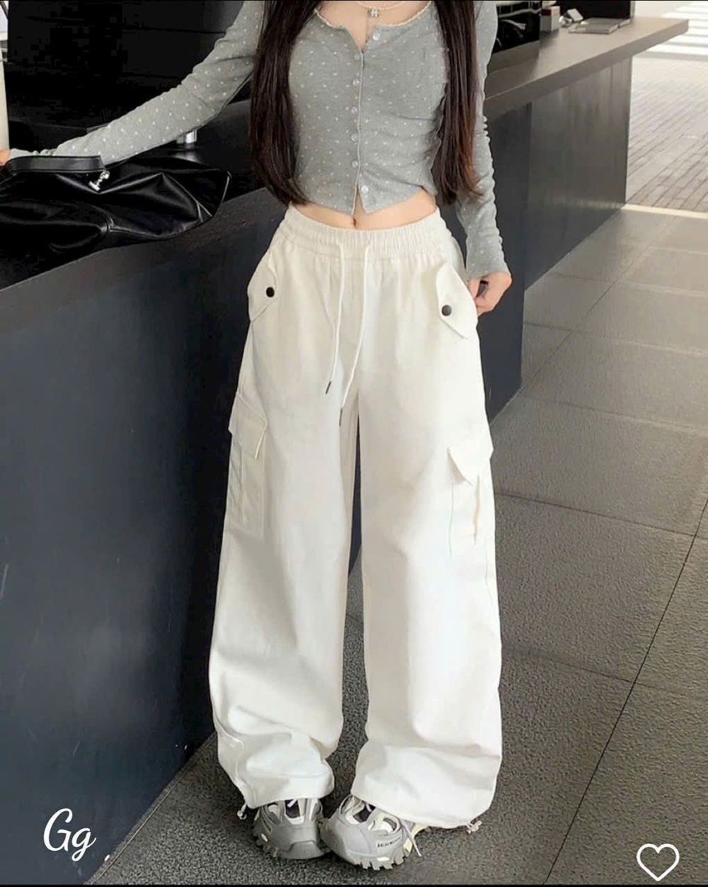 QUẦN JOGGER TÚI HỘP phối nút chất kaki 2 size L, XL