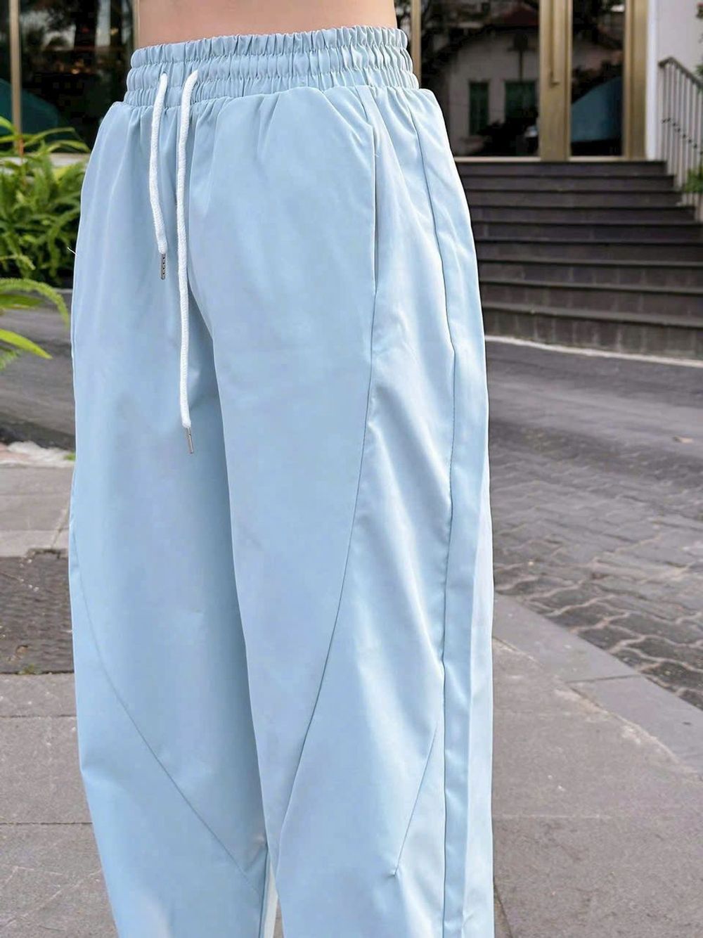 Quần Baggy Form Rộng Chất Mango Mềm Nhẹ Dành Cho Nữ - Size M, L