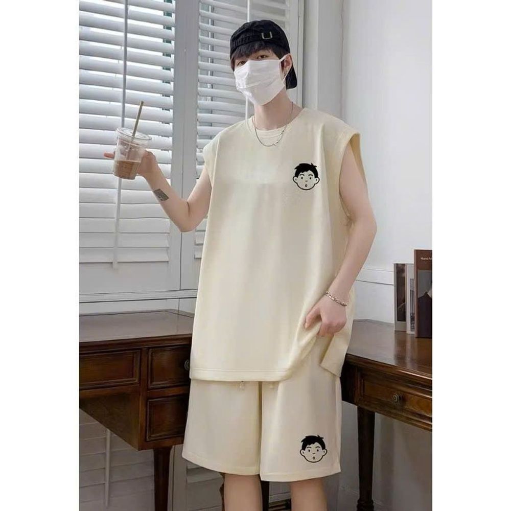 Bộ đồ thể thao nam mặc nhà NATURAL SMILE