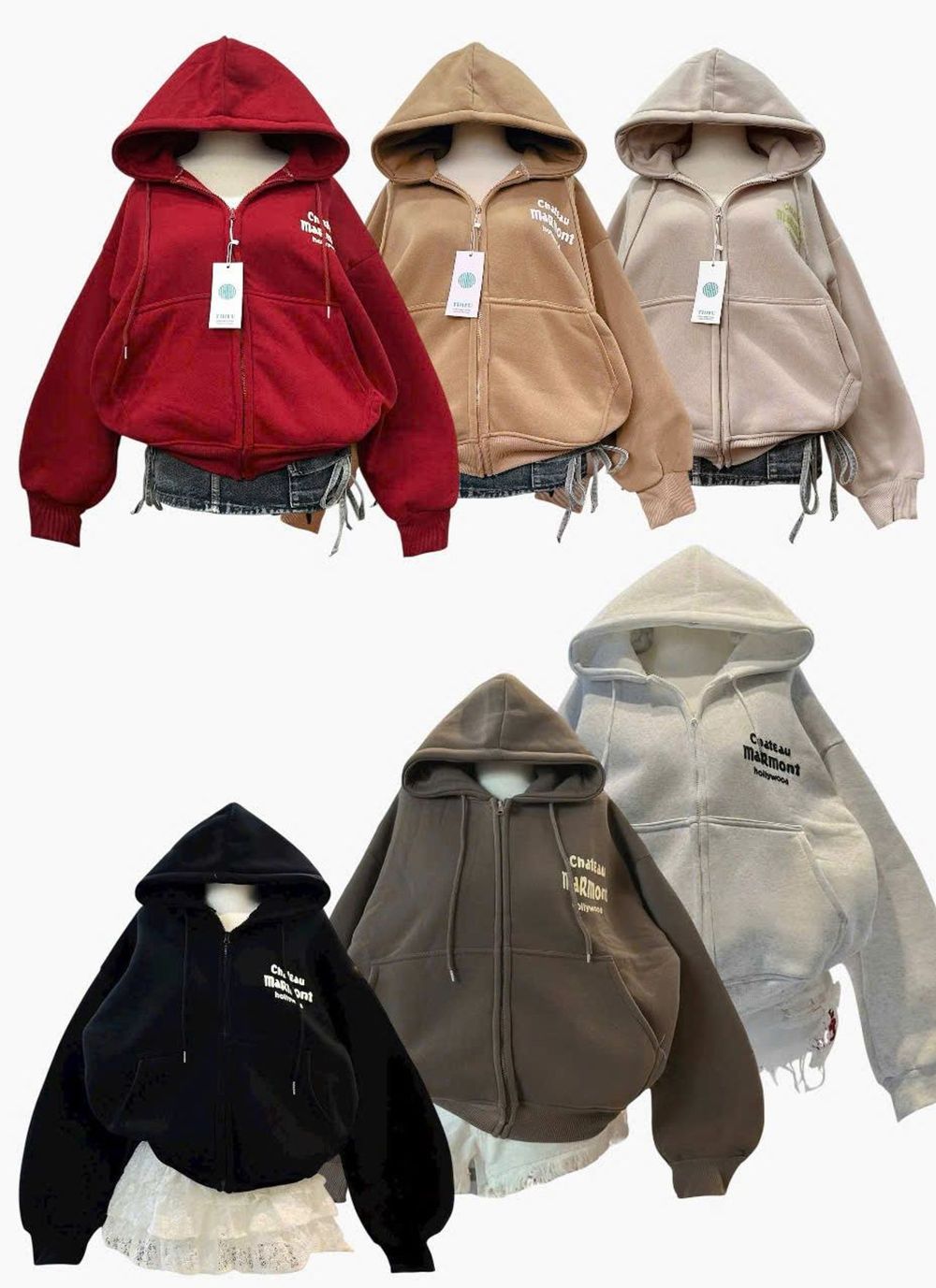 Áo khoác nữ vải nỉ dày xịn MARMONT