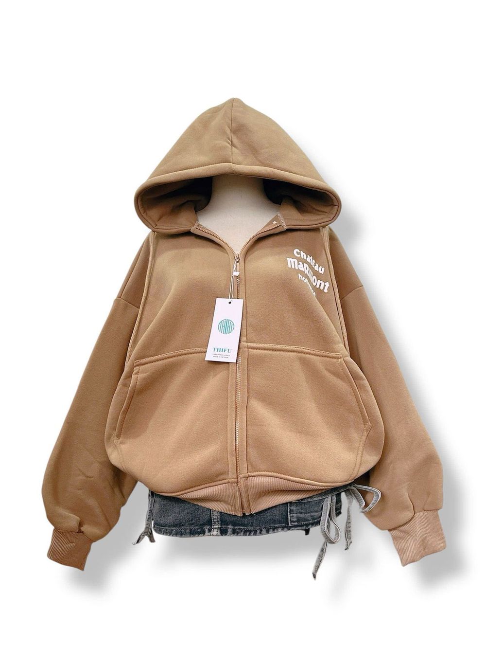 Áo khoác nữ vải nỉ dày xịn MARMONT