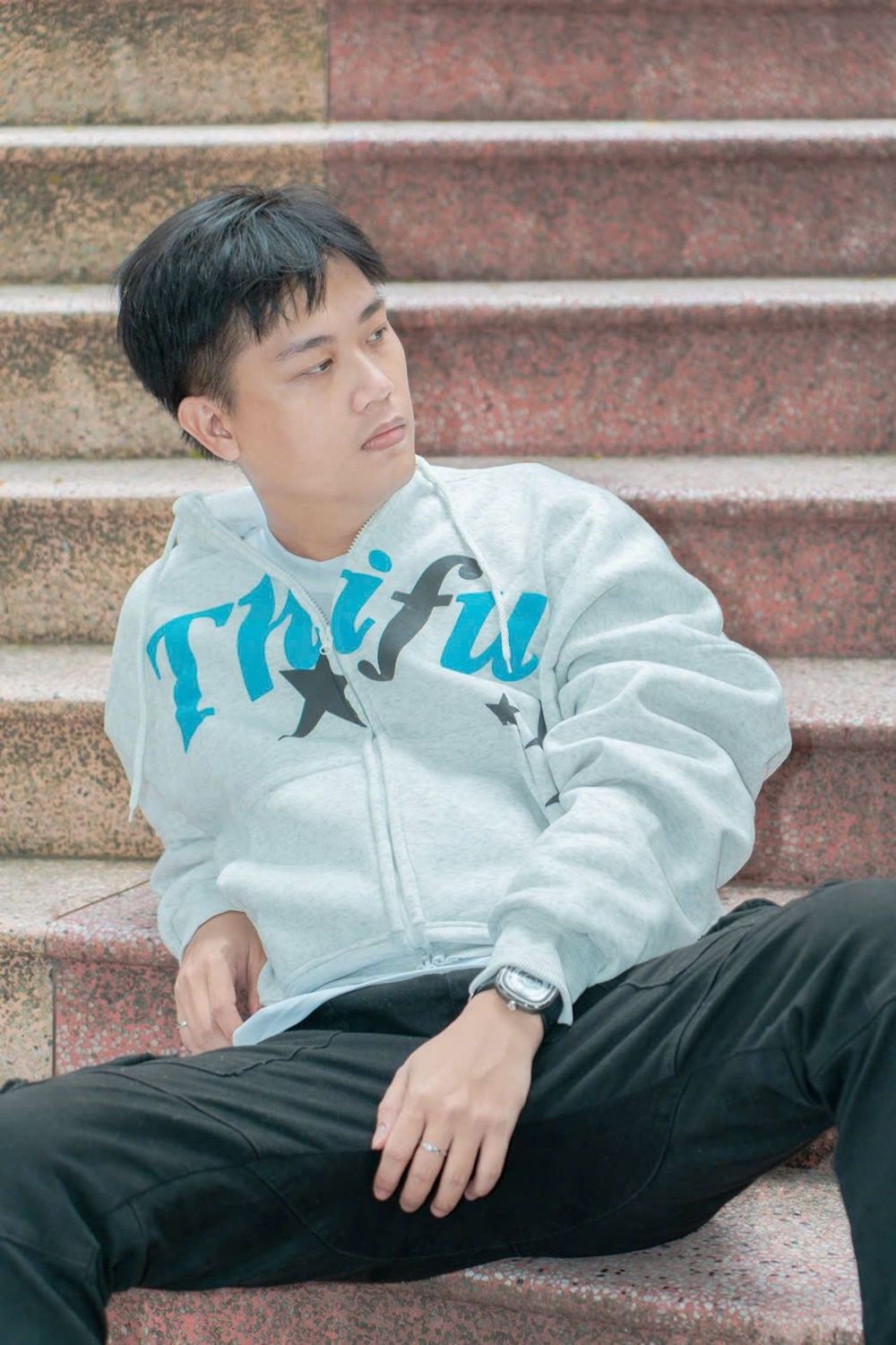 Áo khoác nỉ Thifu, áo khoác nam thời trang