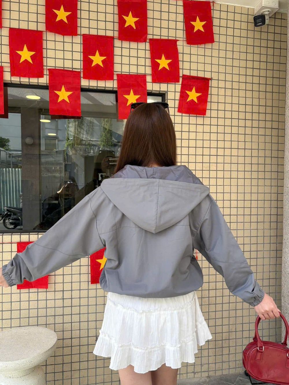 Áo Khoác Kaki Lụa QC BRAVERY LIVE STRUGGLE