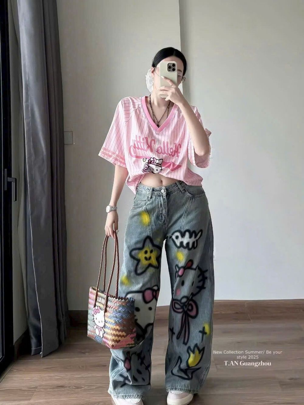 Áo thun thể thao HELLO KITY số 00