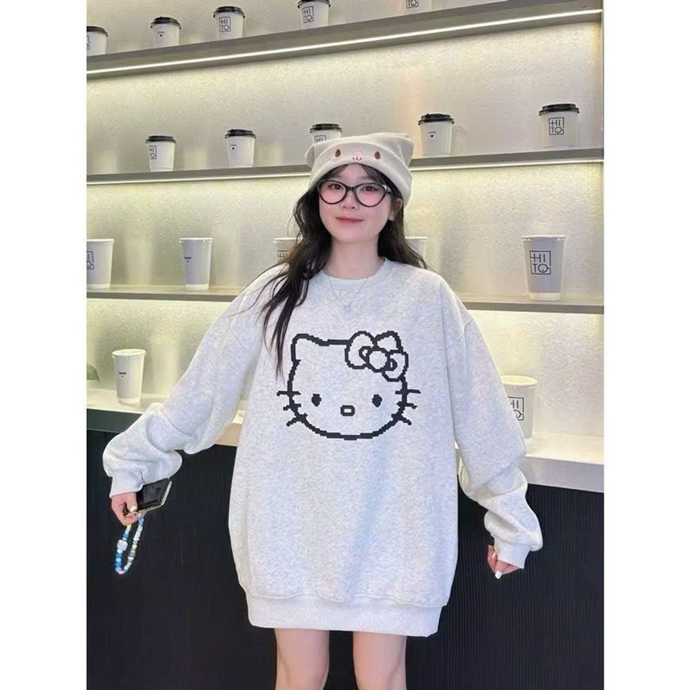 Áo SWETER in pét hình mèo ngộ nghĩnh cho cô nàng kute