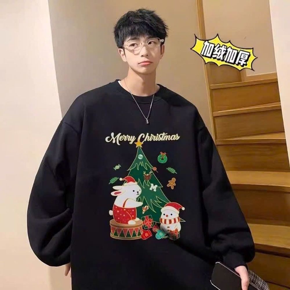 Áo SWETER in noel (in pét), áo gia đình, cặp đôi
