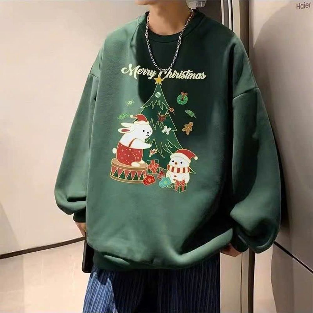 Áo SWETER in noel (in pét), áo gia đình, cặp đôi